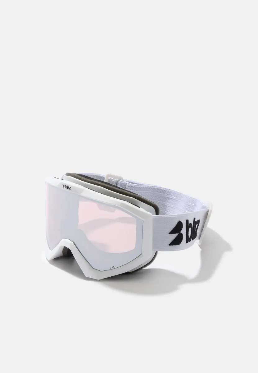 LINER UNISEX - Skibrille - white/black/pink/silver-coloured
