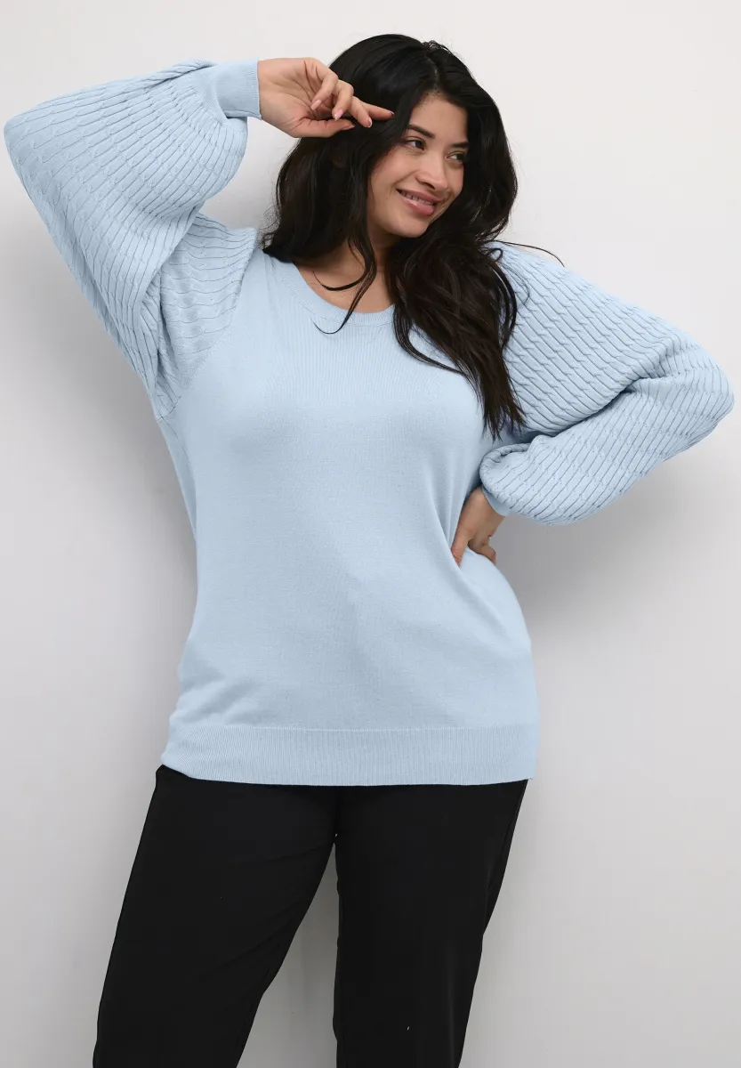 LINI - Strickpullover - celestial blue