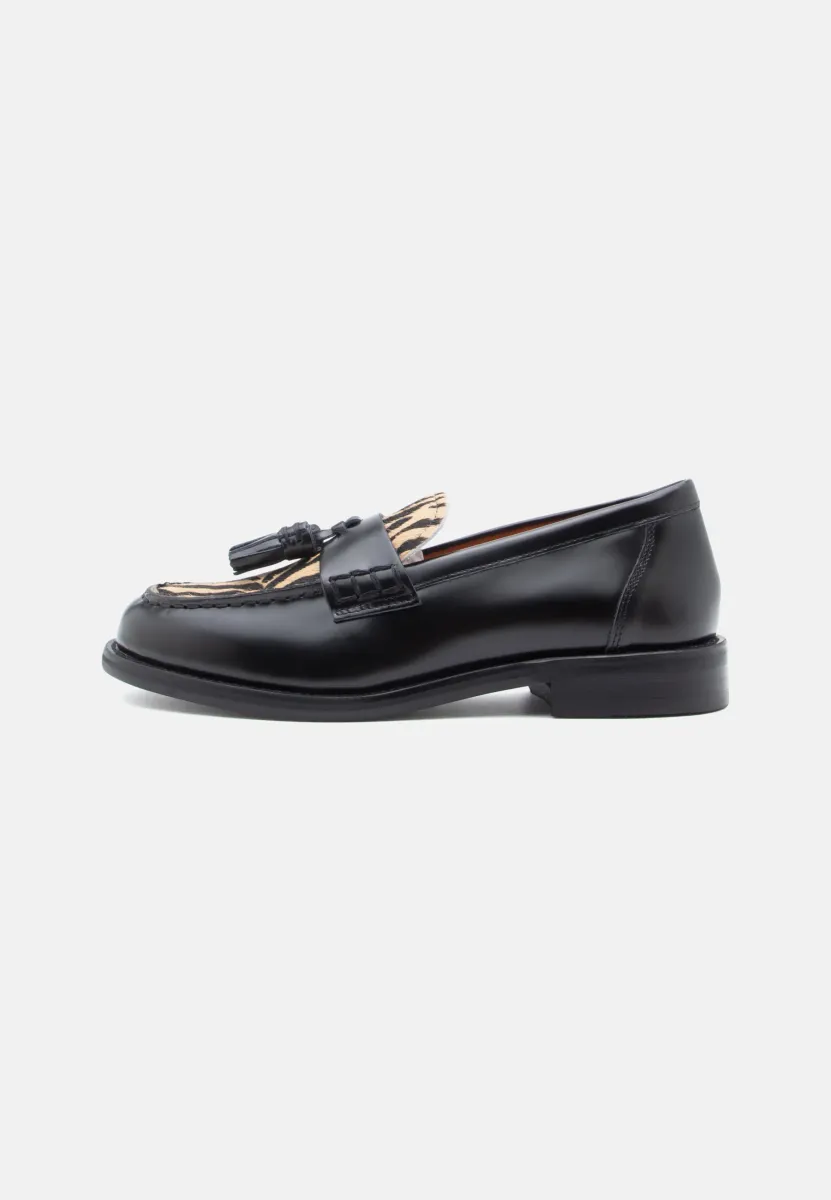 LINN - Slipper - beige/black