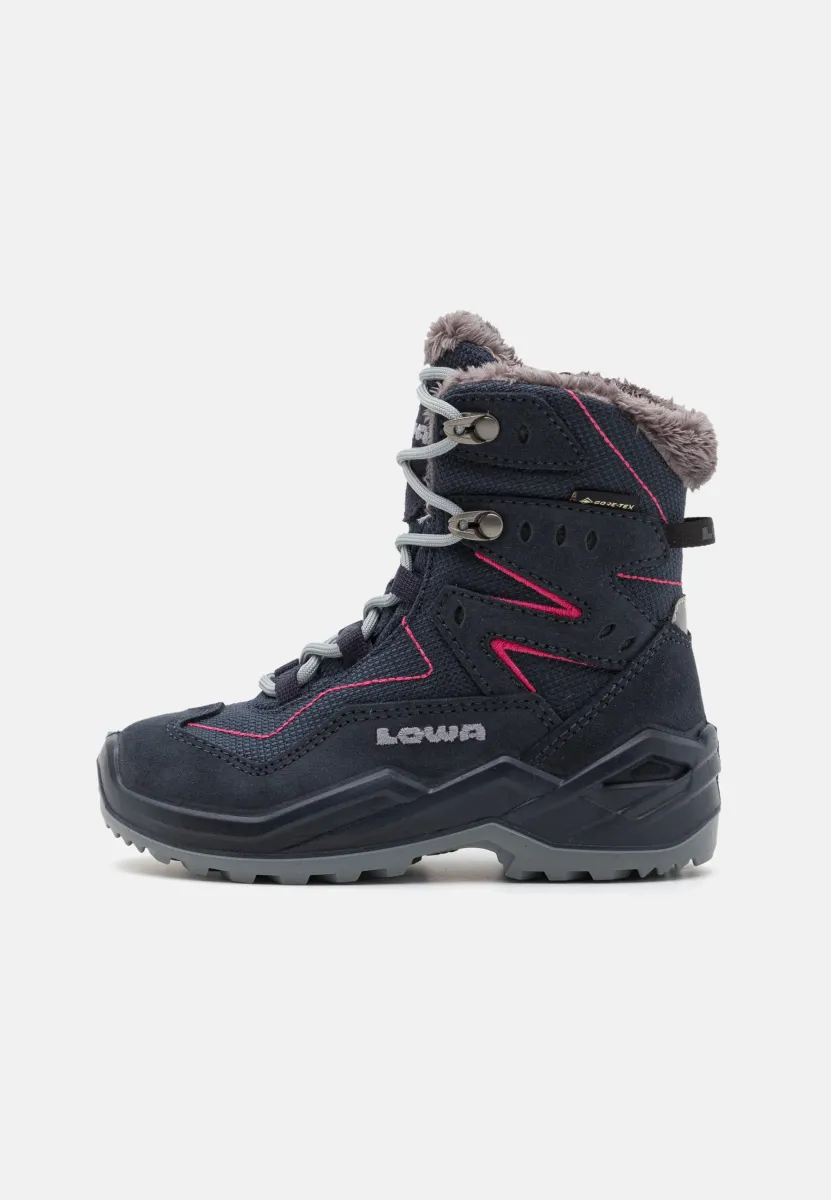LINO GTX UNISEX - Snowboot/Winterstiefel - navy/fuchsia