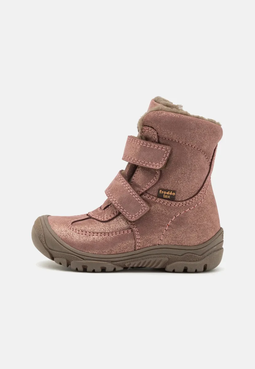LINZ TEX HIGH - Lauflernschuh - pink/gold