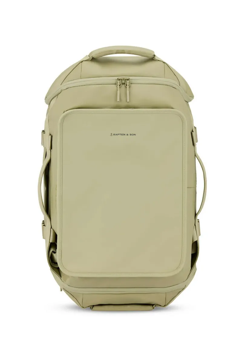 LISBON DUFFLE M - Tagesrucksack - dusty pistachio