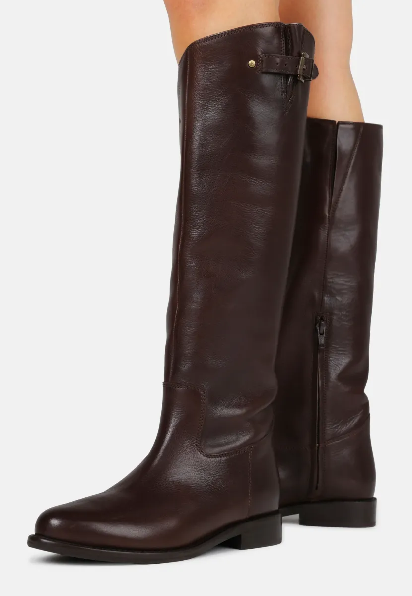 LISE - Stiefel - coffee bean