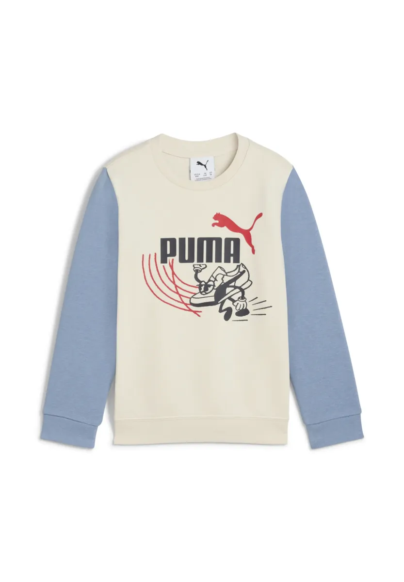 LITTLE CREW - Sweatshirt - alpine snow