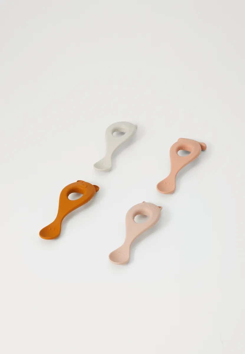 LIVA SPOON UNISEX 4 PACK - Kinderbesteck - rose mix