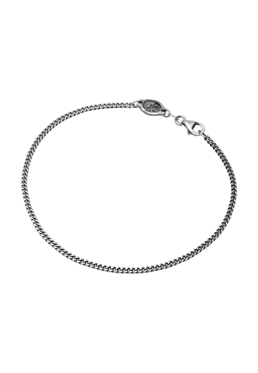 LIVE IN THE MOMENT WAVE - Armband - silberfarben