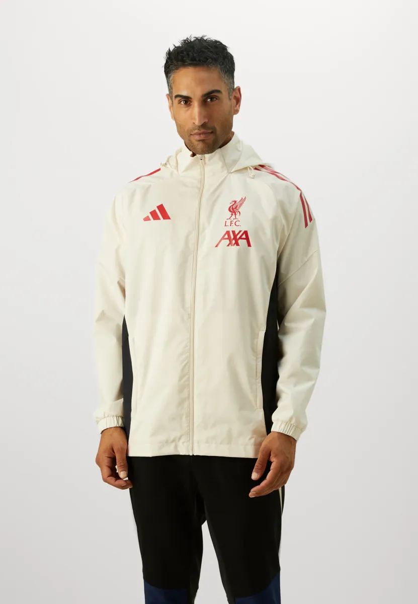 LIVERPOOL FC 25/26 COMPETITION ALL WEATHER JACKET - Regenjacke / wasserabweisende Jacke - white
