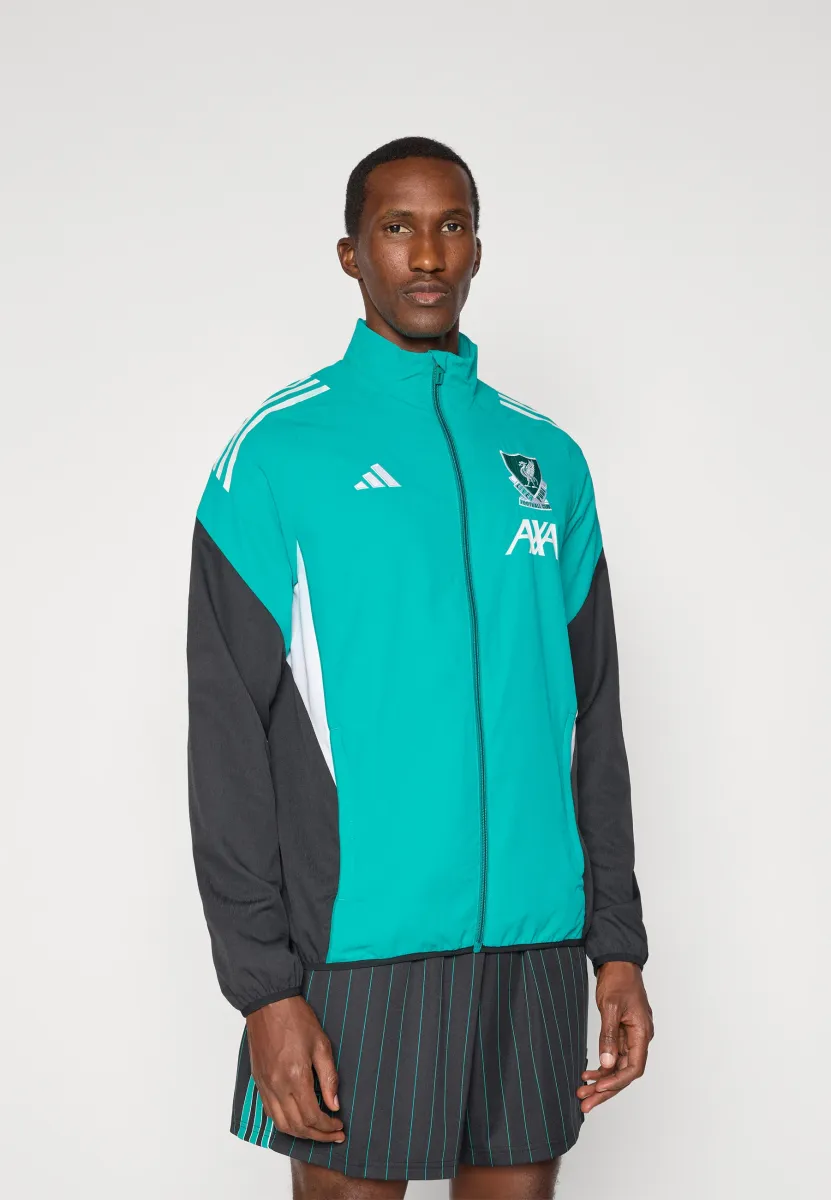 LIVERPOOL FC 25/26 EUROPEAN PRESENTATION JACKET - Vereinsmannschaften - sea green