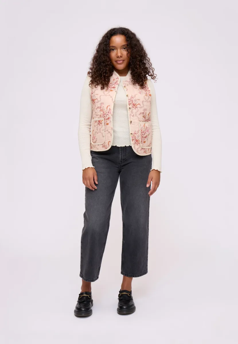 LIVIA - Weste - print rose