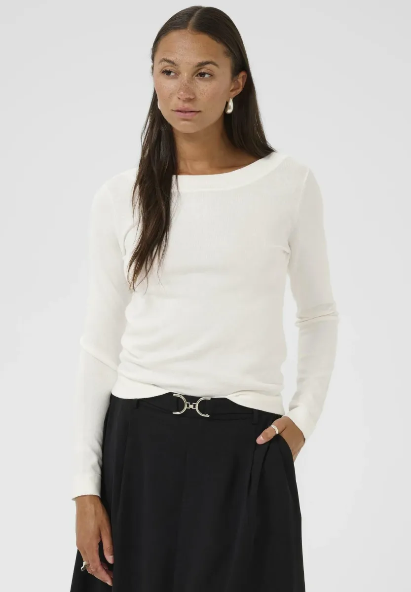 LIZZA - Strickpullover - chalk