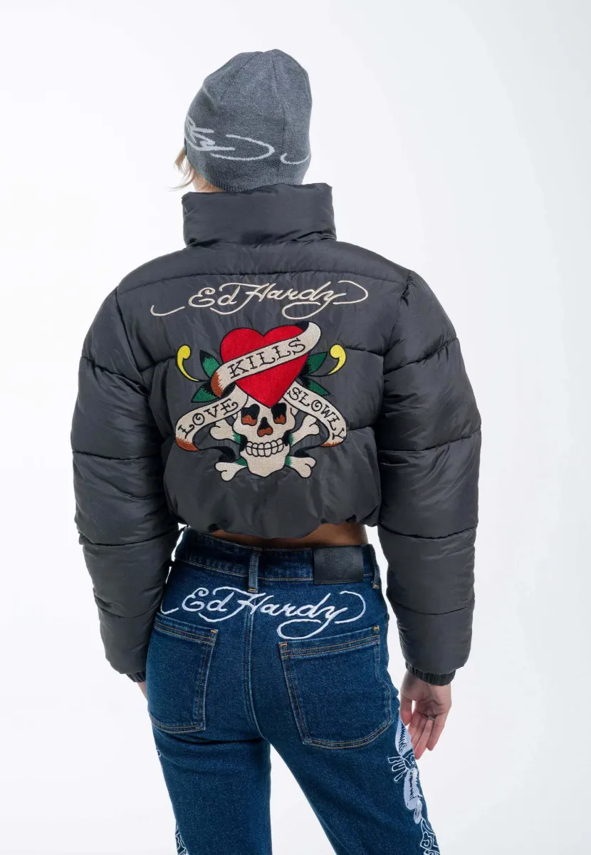 LKS CROPPED  - Winterjacke - grey