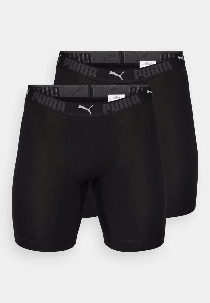 LÄNGERES BEIN ATMUNGSAKTIV 2ER PACK - Boxershorts - schwarz