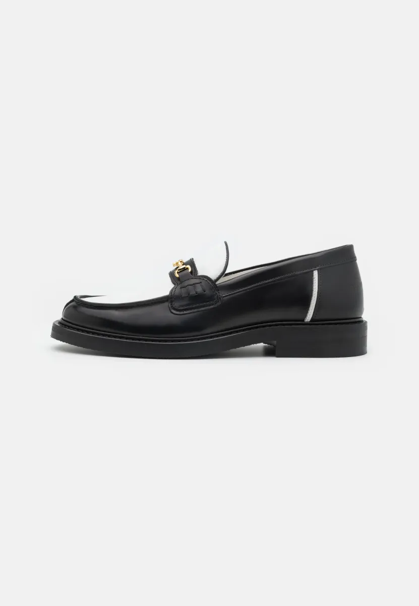 LOAFER POLIDO UNISEX - Slipper - white/black