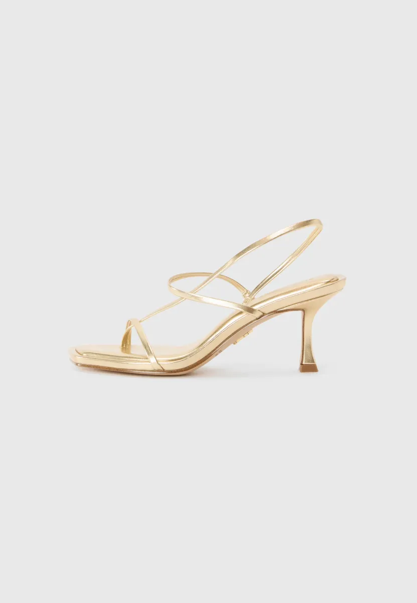 LOCKE - High Heel Sandalette - champagne