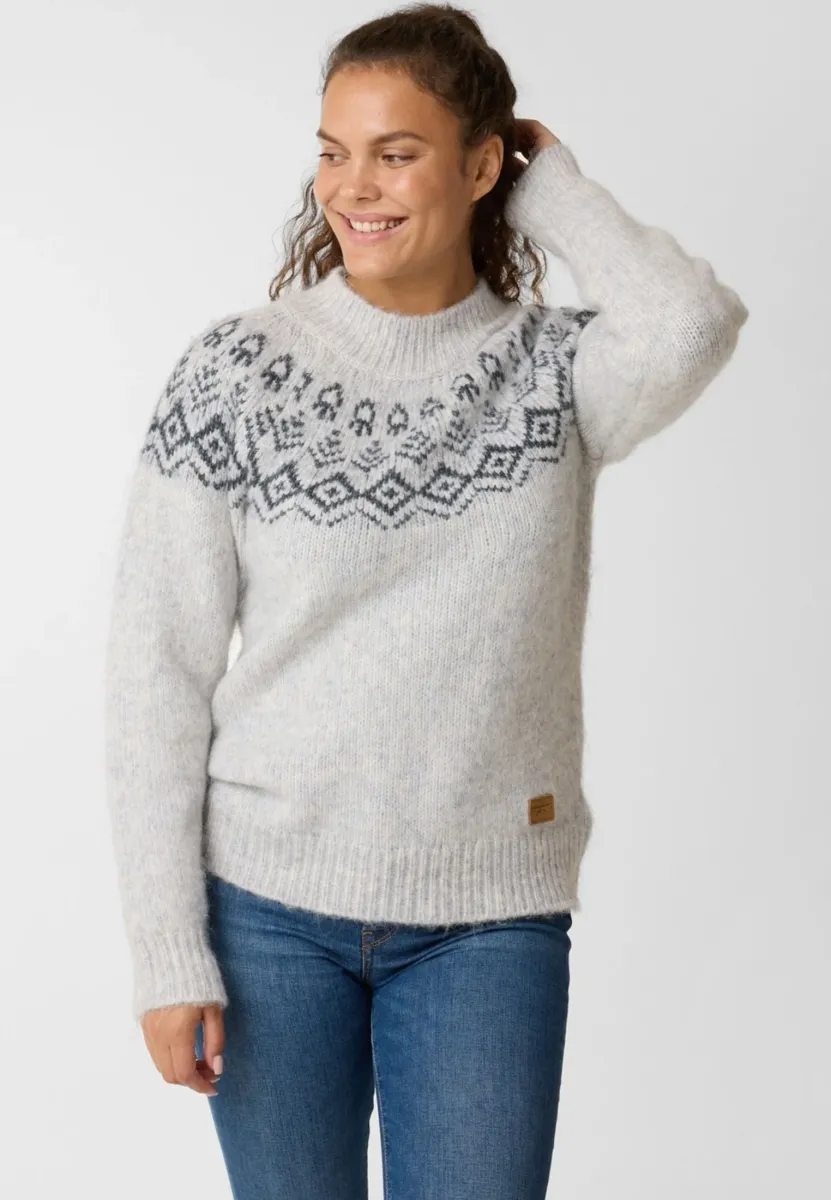 LOFOTEN - Strickpullover - lt grey melange