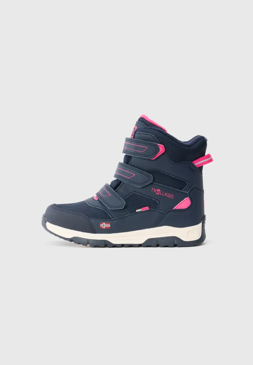 LOFOTEN UNISEX - Snowboot/Winterstiefel - navy/magenta