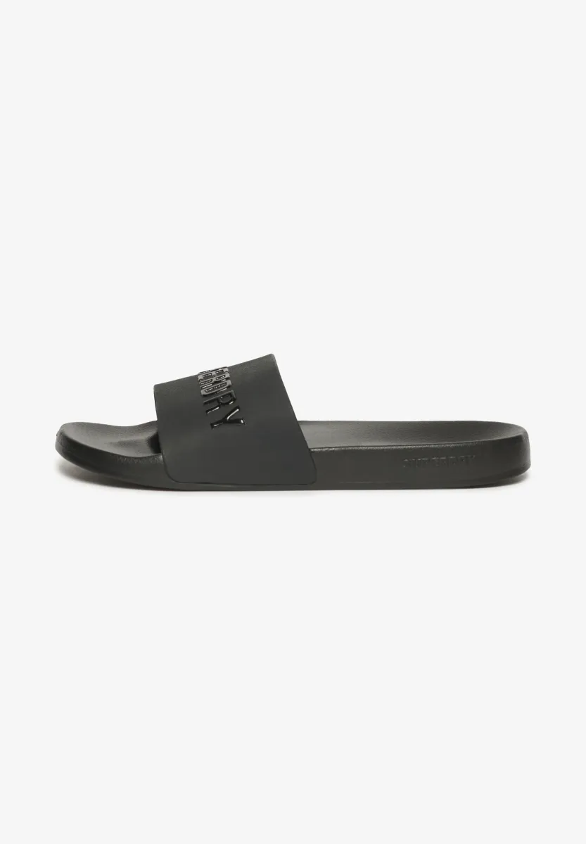 LOGO  - Badesandale - black black