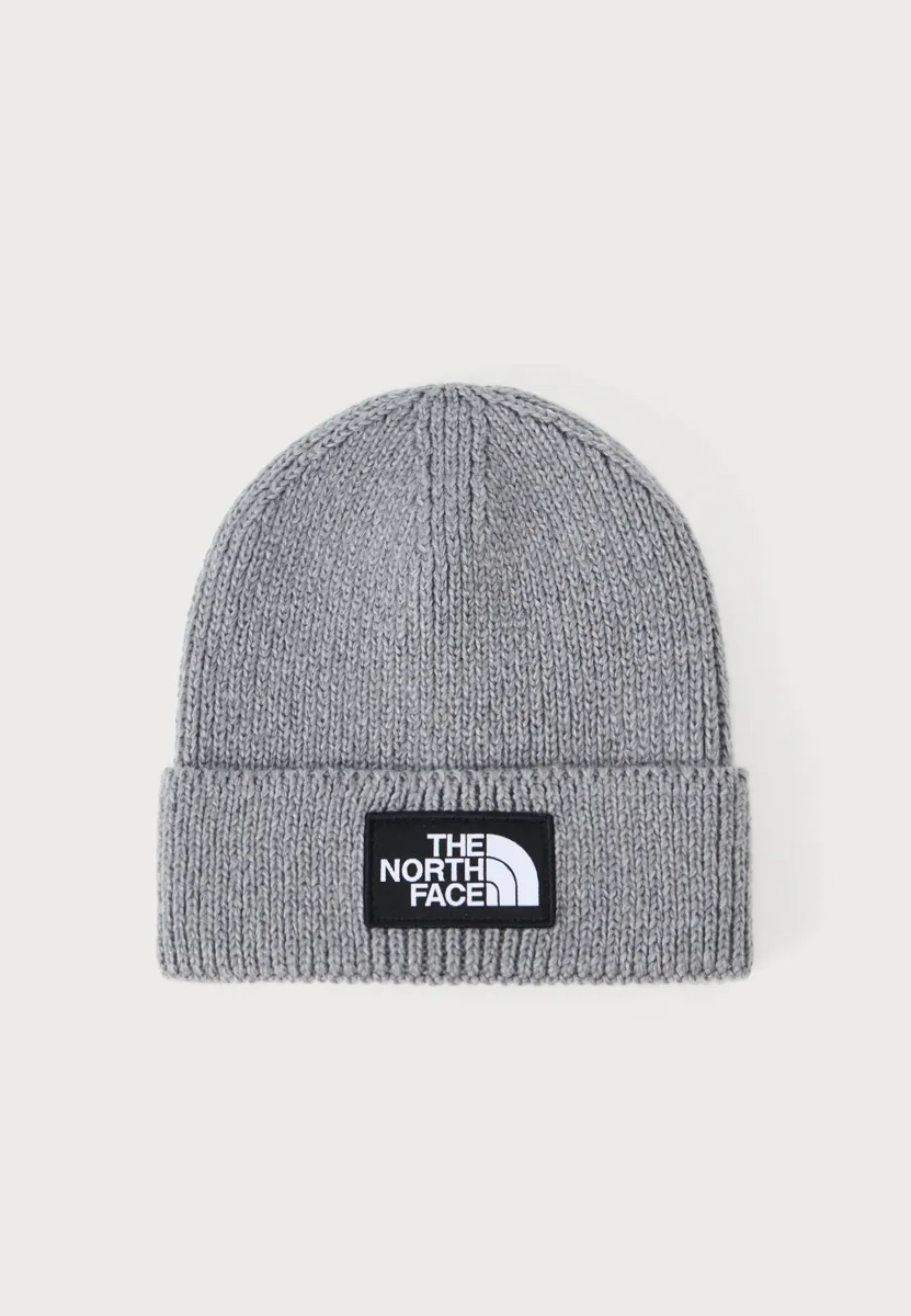 LOGO BOX CUFFED BEANIE UNISEX - Mütze - medium grey