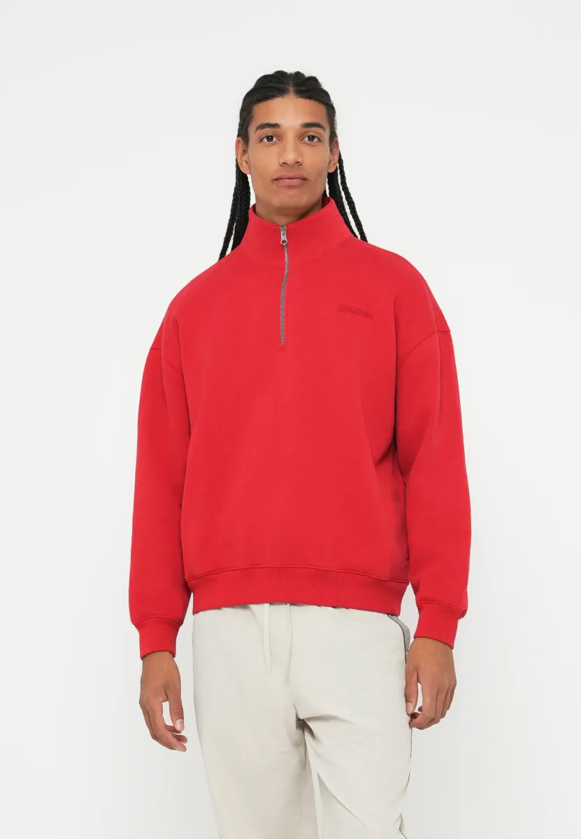 LOGO BOXY - Sweatshirt - red