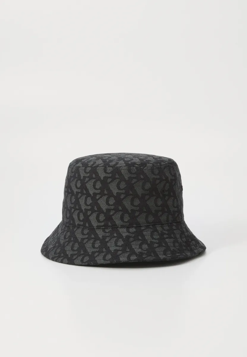 LOGO BUCKET HAT UNISEX - Hut - black