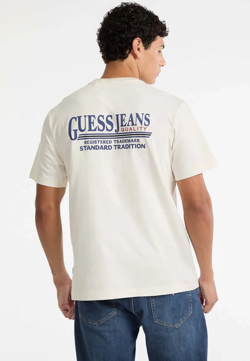 LOGO HINTEN - T-Shirt print - weiß