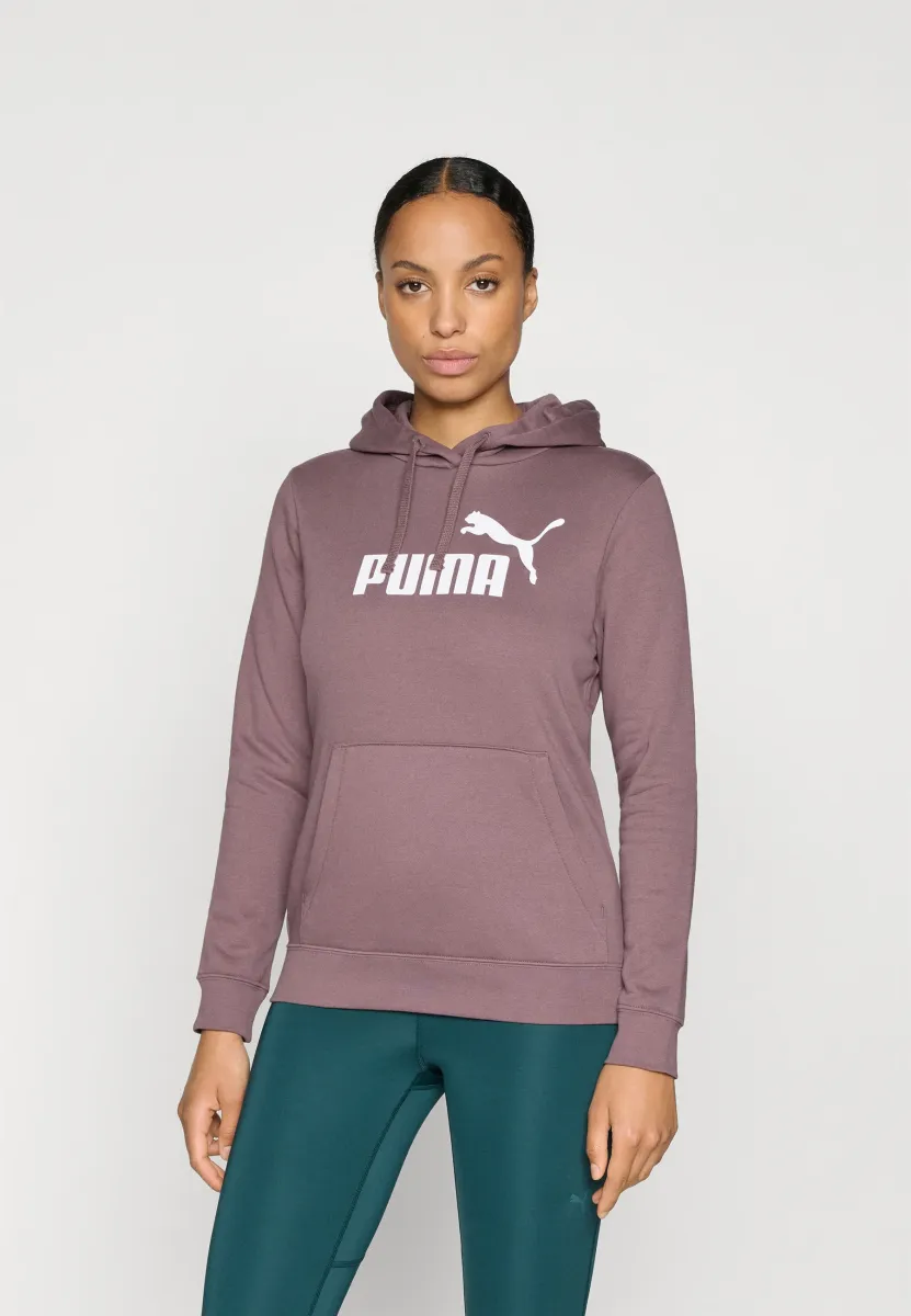 LOGO HOODIE - Kapuzenpullover - raisin