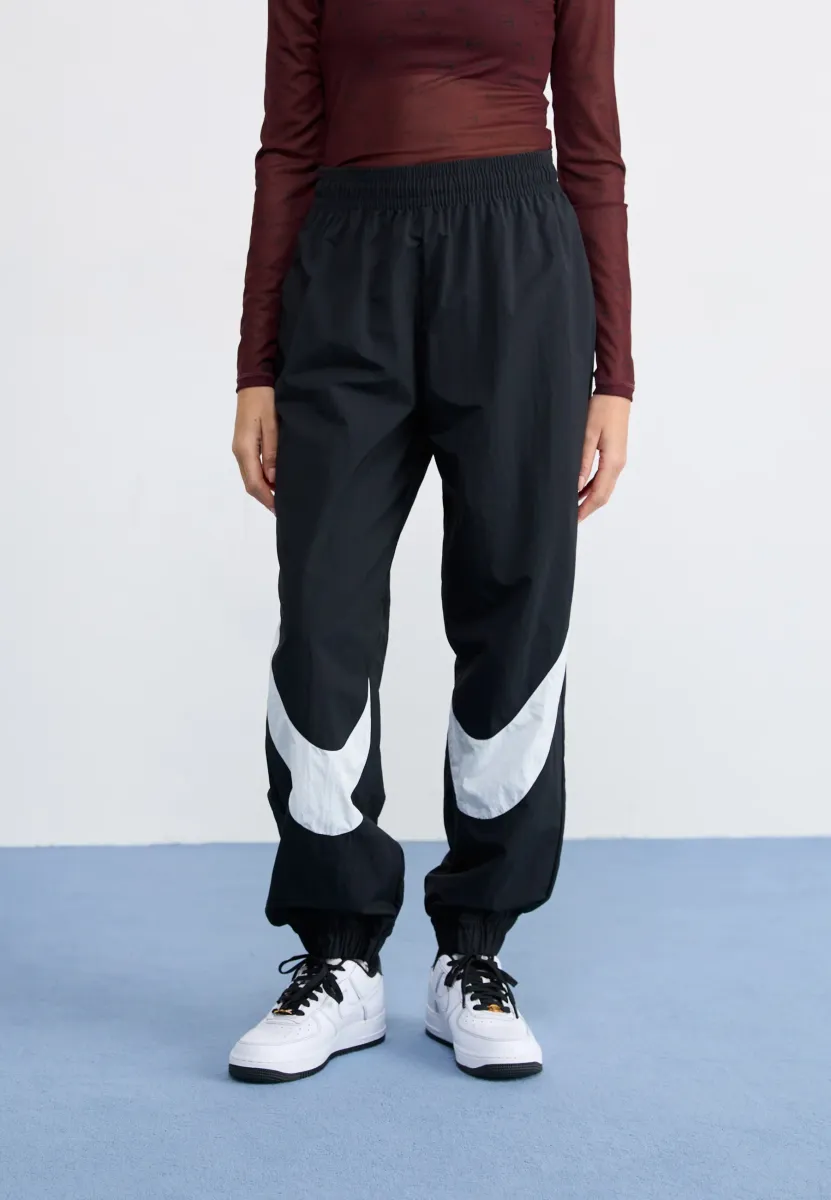 LOGO - Jogginghose - black/white