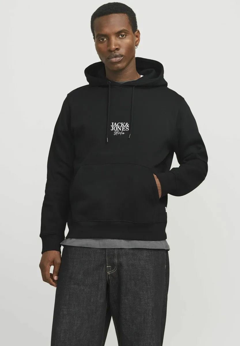 LOGO - Kapuzenpullover - black