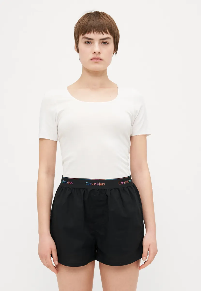 LOGO PRIDE SHORT - Nachtwäsche Hose - black