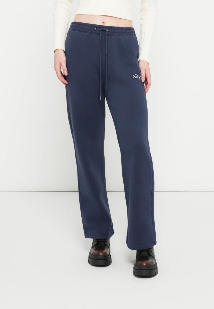 LOGO RELAXED STRAIGHT - Jogginghose - dark blue