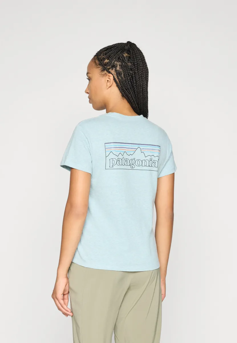 LOGO RESPONSIBILI-TEE - T-Shirt print - virtually blue