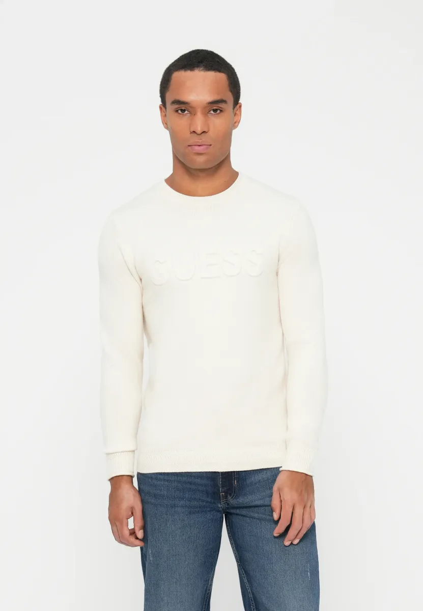 LOGO - Strickpullover - quicksand