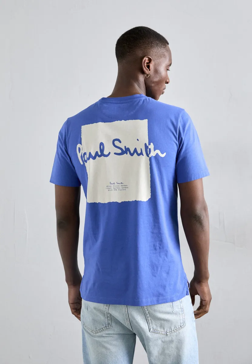 LOGO - T-Shirt print - blue