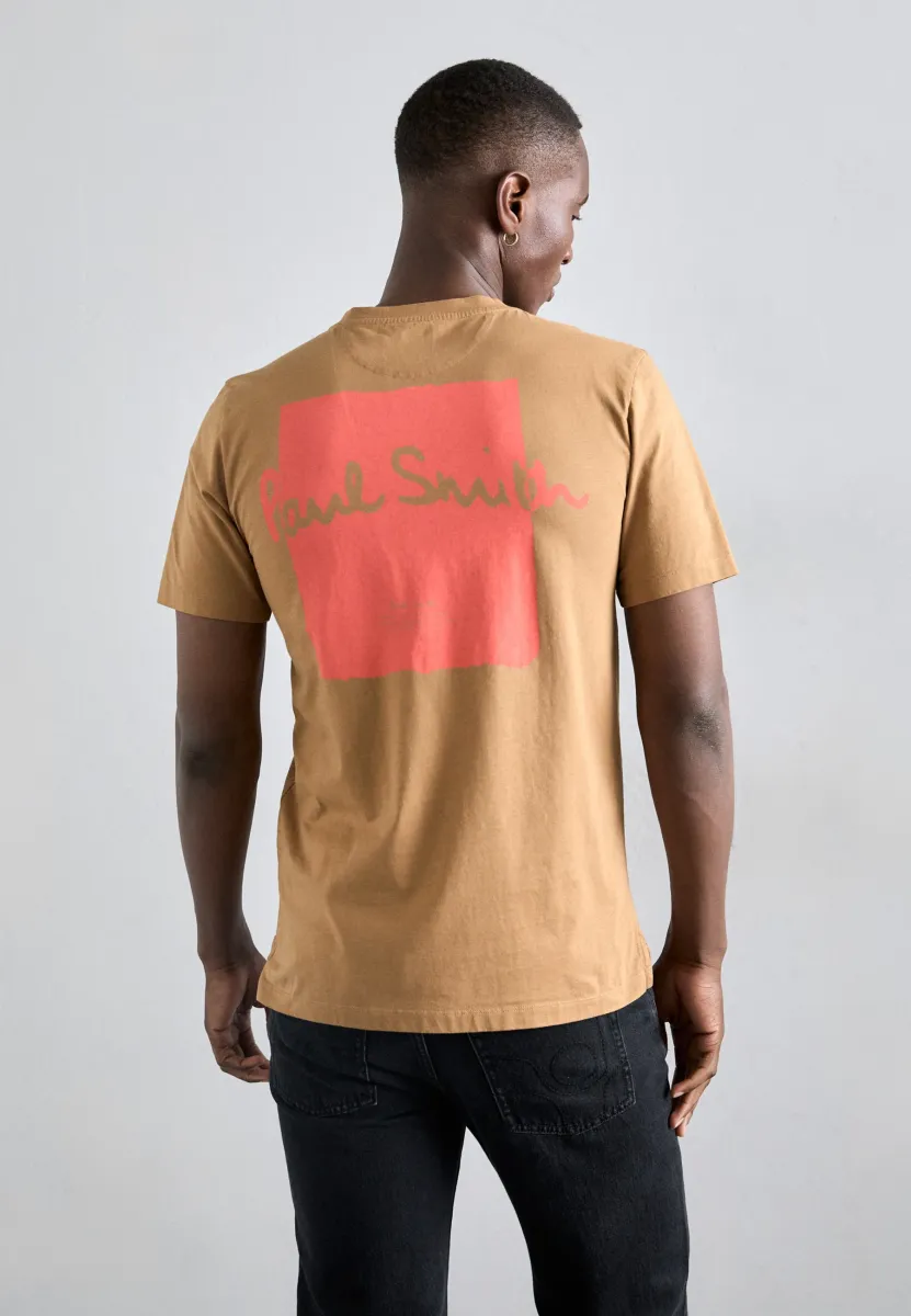 LOGO - T-Shirt print - brown