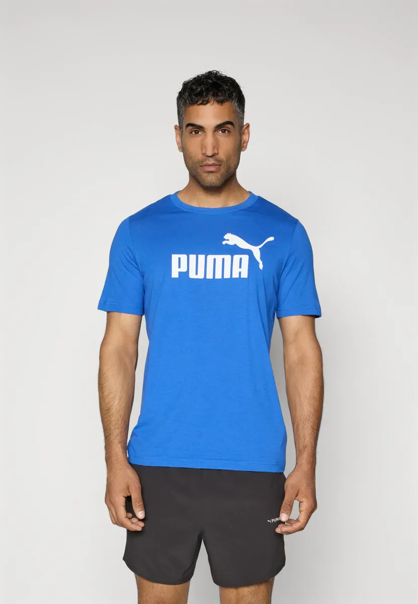 LOGO TEE - T-Shirt print - mountain blue