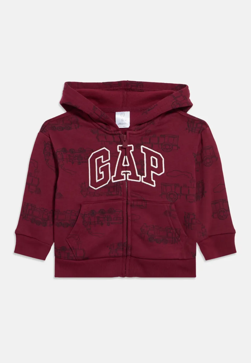 LOGO TODDLER BOY - Sweatjacke - red delicious