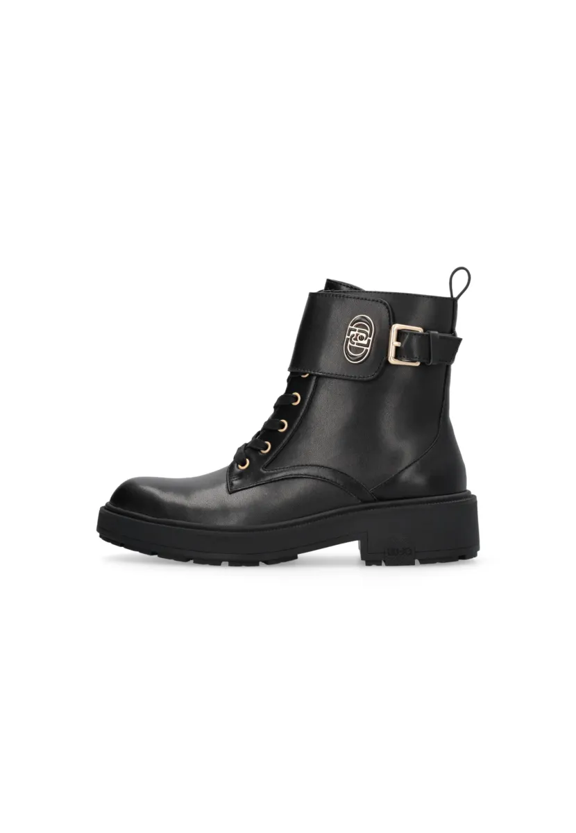 LONDON 03 - Cowboy-/Bikerstiefelette - black