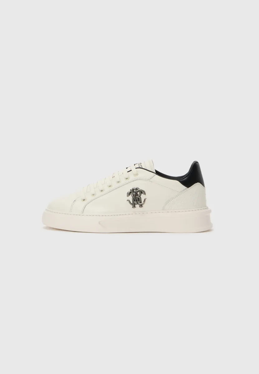 LONDON - Sneaker low - off white/black
