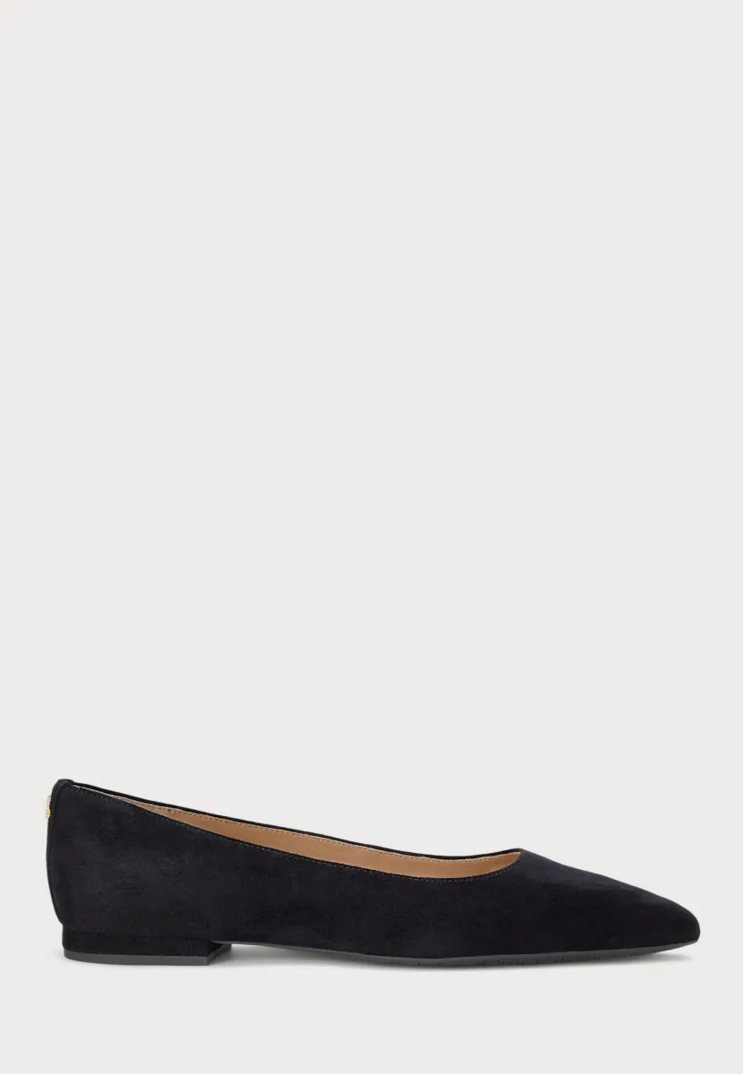 LONDYN SUEDE BALLET FLAT - Klassischer Ballerina - black