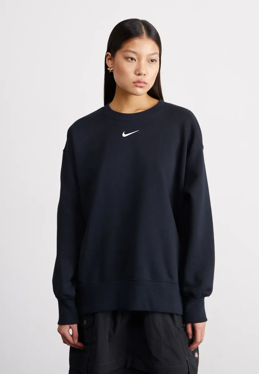 LONG CREW - Sweatshirt - black/sail