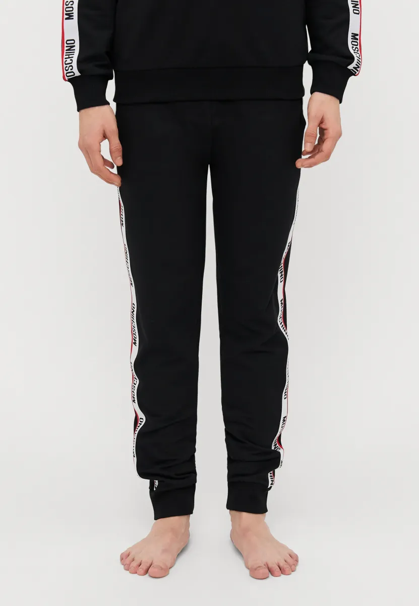 LONG - Nachtwäsche Hose - black