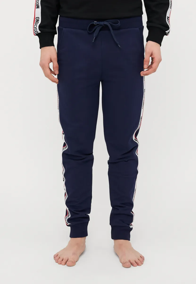 LONG - Nachtwäsche Hose - blue