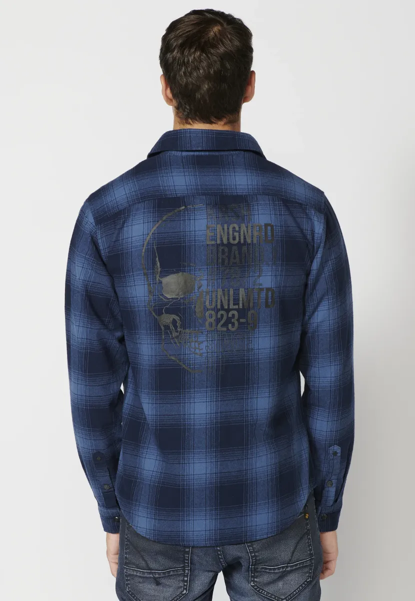 LONG SLEEVE - Hemd - azul blue