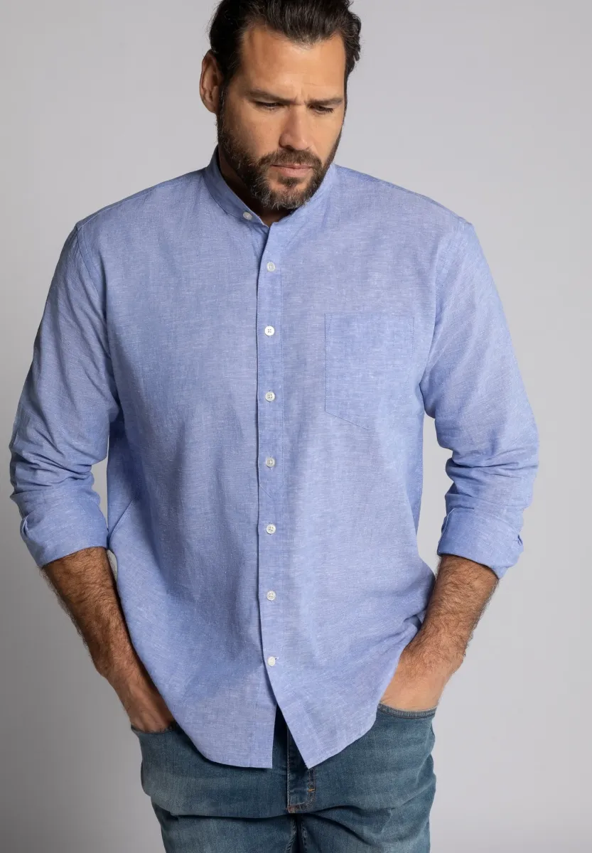 LONG-SLEEVE - Hemd - blue-grey