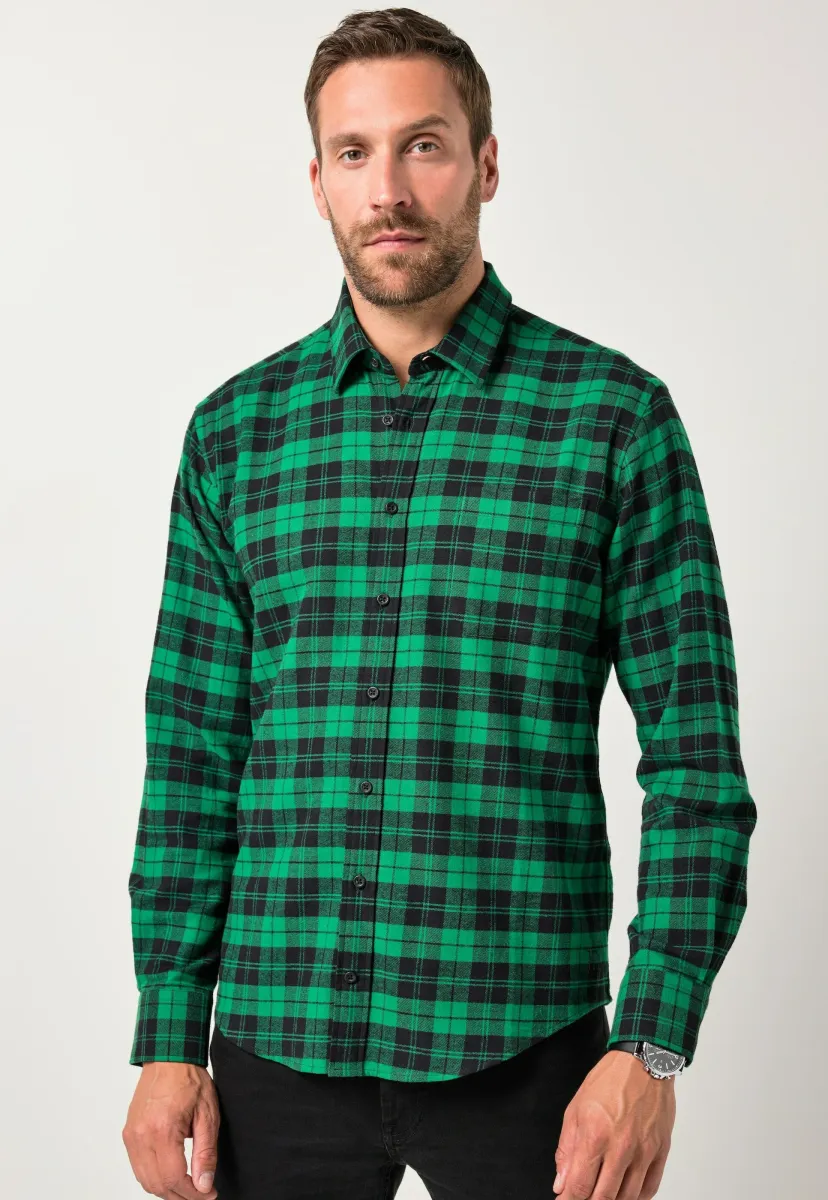 LONG SLEEVE - Hemd - palm green