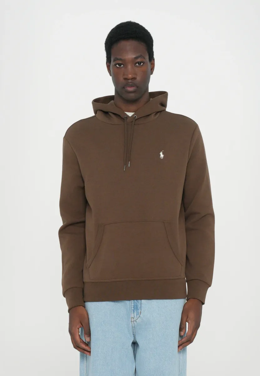 LONG SLEEVE - Kapuzenpullover - chestnut