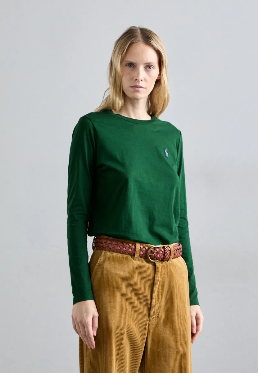 LONG SLEEVE - Langarmshirt - moss agate