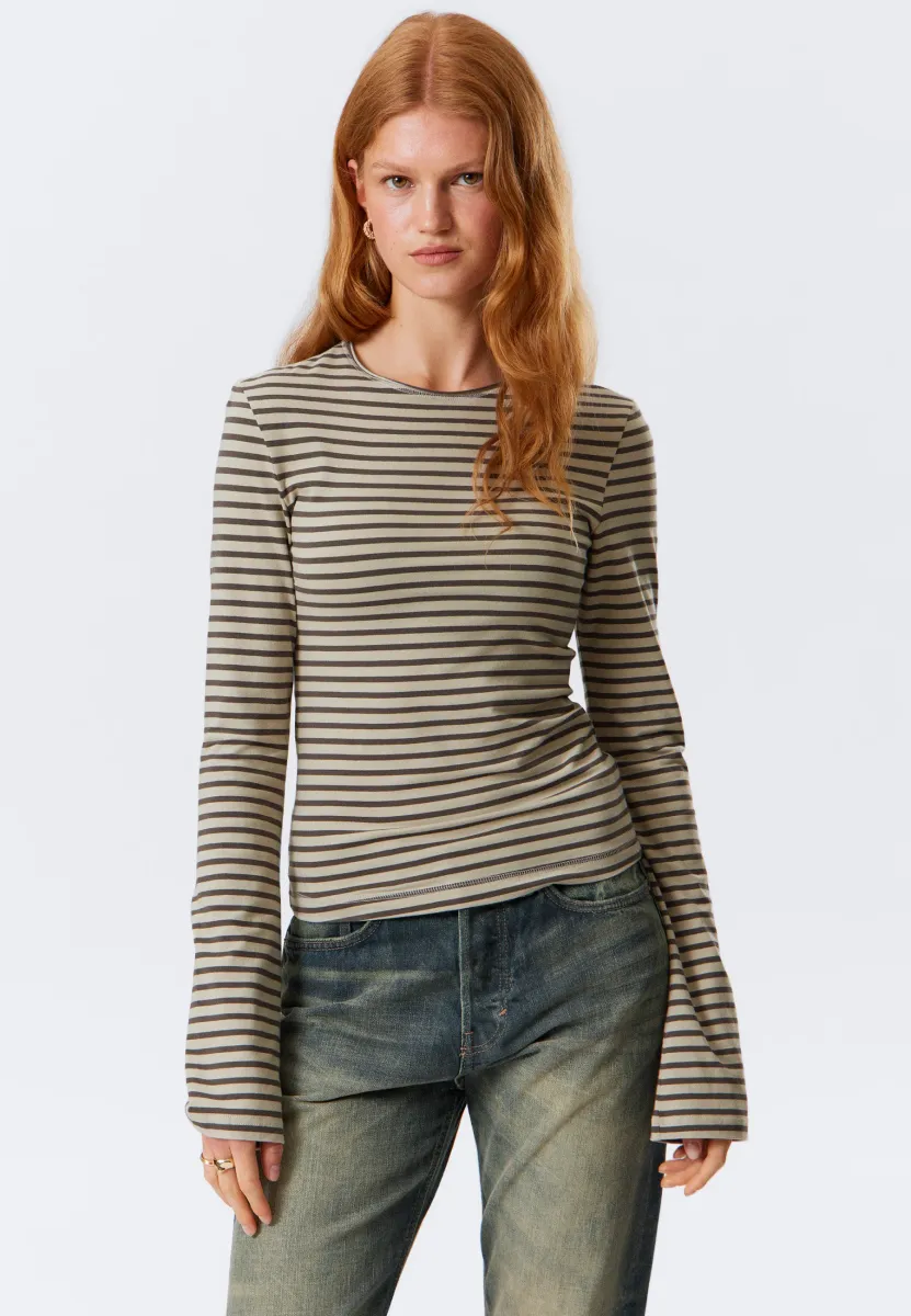 LONG SLEEVE - Langarmshirt - striped mole