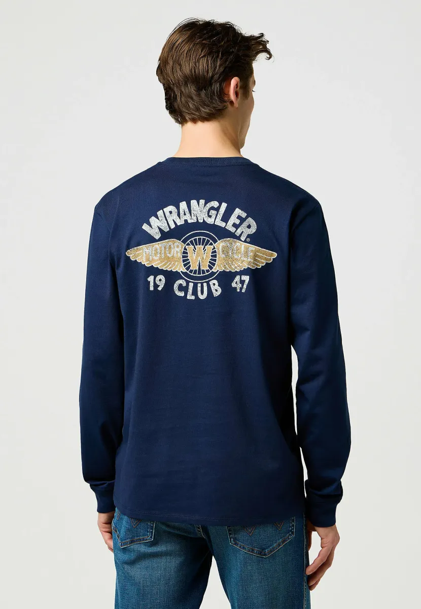 LONG SLEEVE LS_AMERICANA - REGULAR FIT - Strickpullover - navy