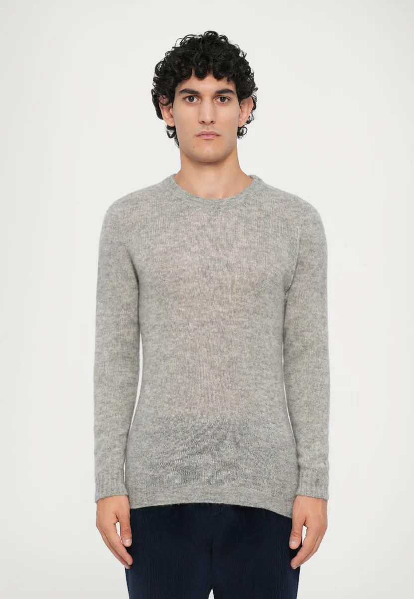 LONG SLEEVE MEN - Strickpullover - stone